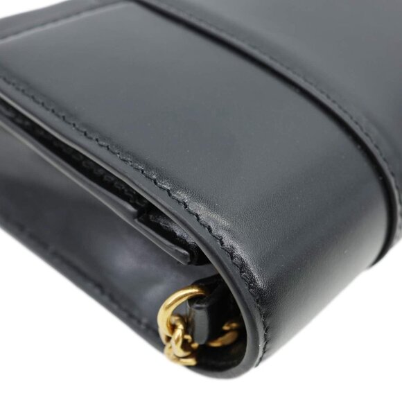 Balenciaga Hourglass Shiny Box Calfskin Leather Wallet On Chain Shoulder Bag - Picture 6 of 15